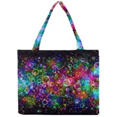 Psychedelic Bubbles Abstract Mini Tote Bag by Modalart