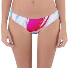 Artistic Psychedelic Art Reversible Hipster Bikini Bottoms