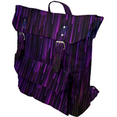 Stars Are Falling Electric Abstract Buckle Up Backpack by Modalart