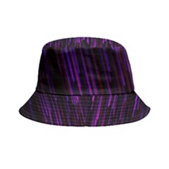 Stars Are Falling Electric Abstract Inside Out Bucket Hat by Modalart