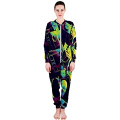 Artistic Psychedelic Abstract Onepiece Jumpsuit (ladies)