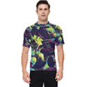 Artistic Psychedelic Abstract Men s Short Sleeve Rash Guard View1