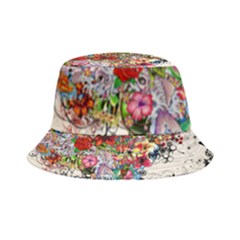 Valentine s Day Heart Artistic Psychedelic Inside Out Bucket Hat