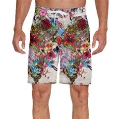 Valentine s Day Heart Artistic Psychedelic Men s Beach Shorts