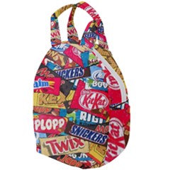 Pop Art Food Cute Patterns Travel Backpack by Sarkoni