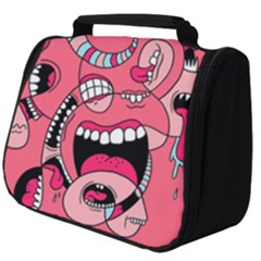 Big Mouth Worm Full Print Travel Pouch (big)