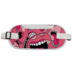 Big Mouth Worm Rounded Waist Pouch by Dutashop