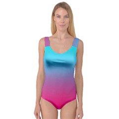 Blue Pink Purple Princess Tank Leotard 