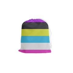 Bigender Flag Copy Drawstring Pouch (small)