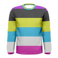 Bigender Flag Copy Men s Long Sleeve T-shirt