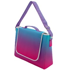 Blue Pink Purple Box Up Messenger Bag