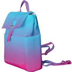 Blue Pink Purple Buckle Everyday Backpack