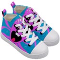 Bubble Octopus Copy Kids  Mid-Top Canvas Sneakers View3