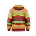 Cake Cute Burger Kids  Zipper Hoodie View2