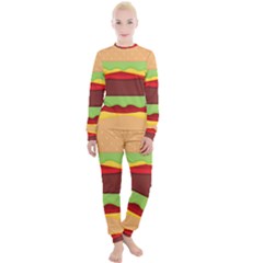 Cake Cute Burger Women s Lounge Set by Dutashop