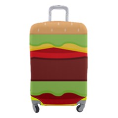 Cake Cute Burger Luggage Cover (small)