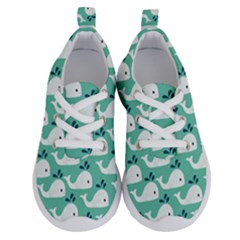 Whale Sea Blue Running Shoes