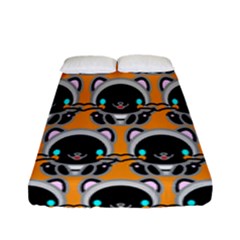 Cute Panda Fitted Sheet (full/ Double Size)