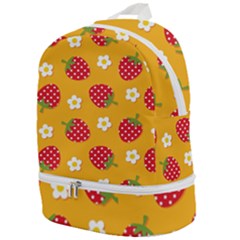 Strawberry Zip Bottom Backpack