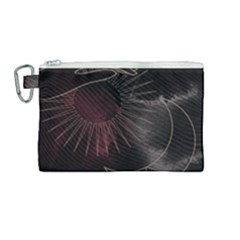 Universal Balance Moon Abstract Star Sun Universe Canvas Cosmetic Bag (medium) by Modalart