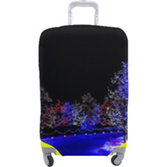 To Meet Christmas Luggage Cover (large) by Sarkoni