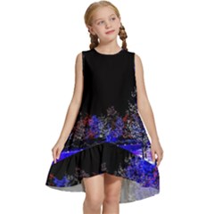 To Meet Christmas Kids  Frill Swing Dress by Sarkoni