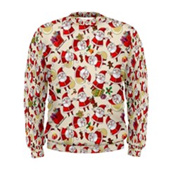 Christmas  Santa Claus Patterns Men s Sweatshirt