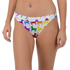 Colorful Horse Background Wallpaper Band Bikini Bottoms