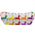 Colorful Horse Background Wallpaper Car Seat Back Cushion  View3