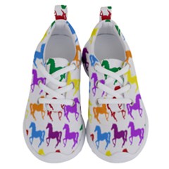Colorful Horse Background Wallpaper Running Shoes