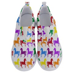 Colorful Horse Background Wallpaper No Lace Lightweight Shoes