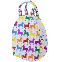 Colorful Horse Background Wallpaper Travel Backpack
