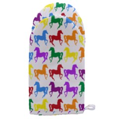 Colorful Horse Background Wallpaper Microwave Oven Glove