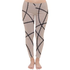 Chained Up Classic Winter Leggings by Catofmosttrades