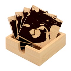 Japan Is So Close-1-1 Bamboo Coaster Set by bestdesignintheworld