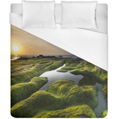 Coast Algae Sea Beach Shore Duvet Cover (California King Size)