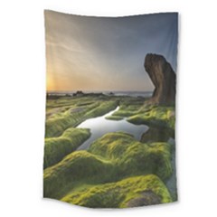 Coast Algae Sea Beach Shore Large Tapestry