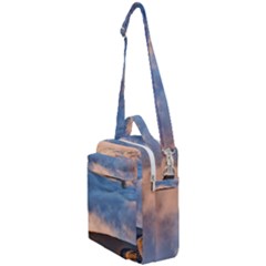 Landscape Sky Clouds Mountain Road Crossbody Day Bag