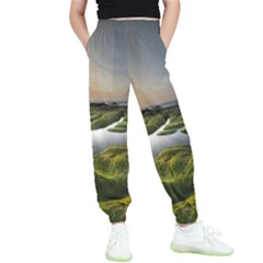 Coast Algae Sea Beach Shore Kids  Joggers