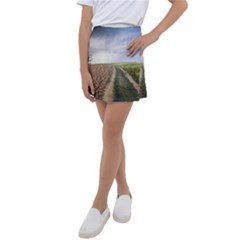 Climate Landscape Kids  Tennis Skirt by Sarkoni