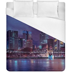 Frankfurt City Skyline Skyscraper Duvet Cover (california King Size)