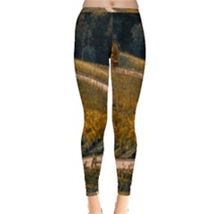 Vineyard Agriculture Farm Autumn Inside Out Leggings