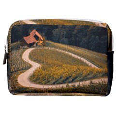 Vineyard Agriculture Farm Autumn Make Up Pouch (medium) by Sarkoni