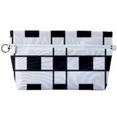 Black And White Pattern Handbag Organizer by Amaryn4rt