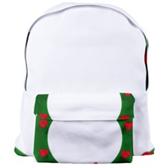 Holiday Wreath Giant Full Print Backpack by Amaryn4rt