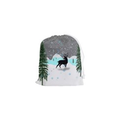 Rocky Mountain High Colorado Drawstring Pouch (xs) by Amaryn4rt