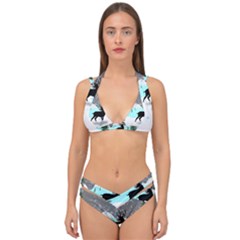 Rocky Mountain High Colorado Double Strap Halter Bikini Set by Amaryn4rt