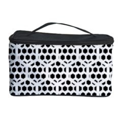 Seamless Honeycomb Pattern Cosmetic Storage Case by Amaryn4rt