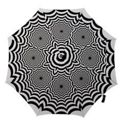 Spider Web Hypnotic Hook Handle Umbrellas (small) by Amaryn4rt