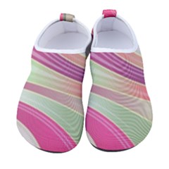 Abstract Colorful Background Wavy Kids  Sock-style Water Shoes